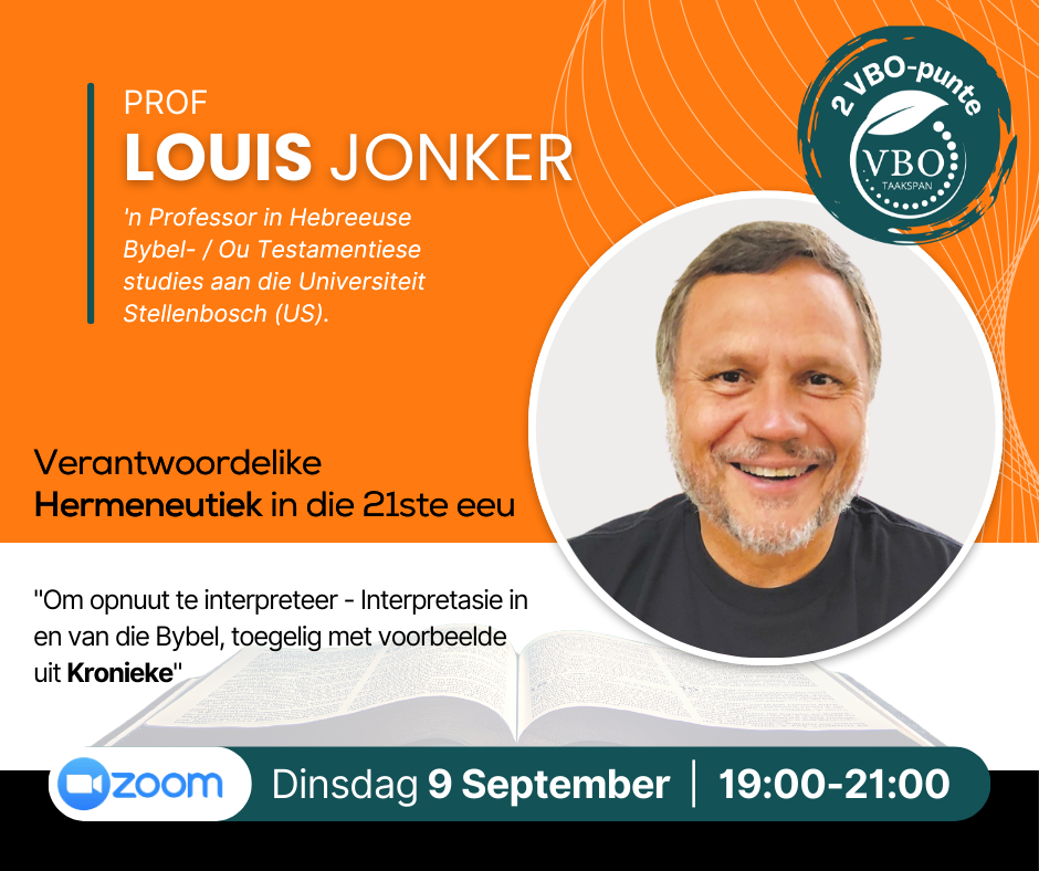Prof Louis Jonker