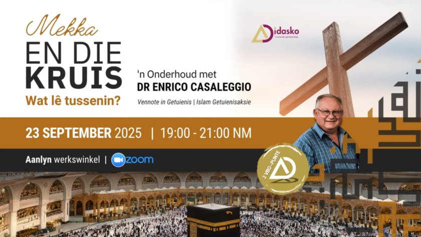 Mekka en die Kruis, wat lê tussenin? | Dr Enrico Casaleggio