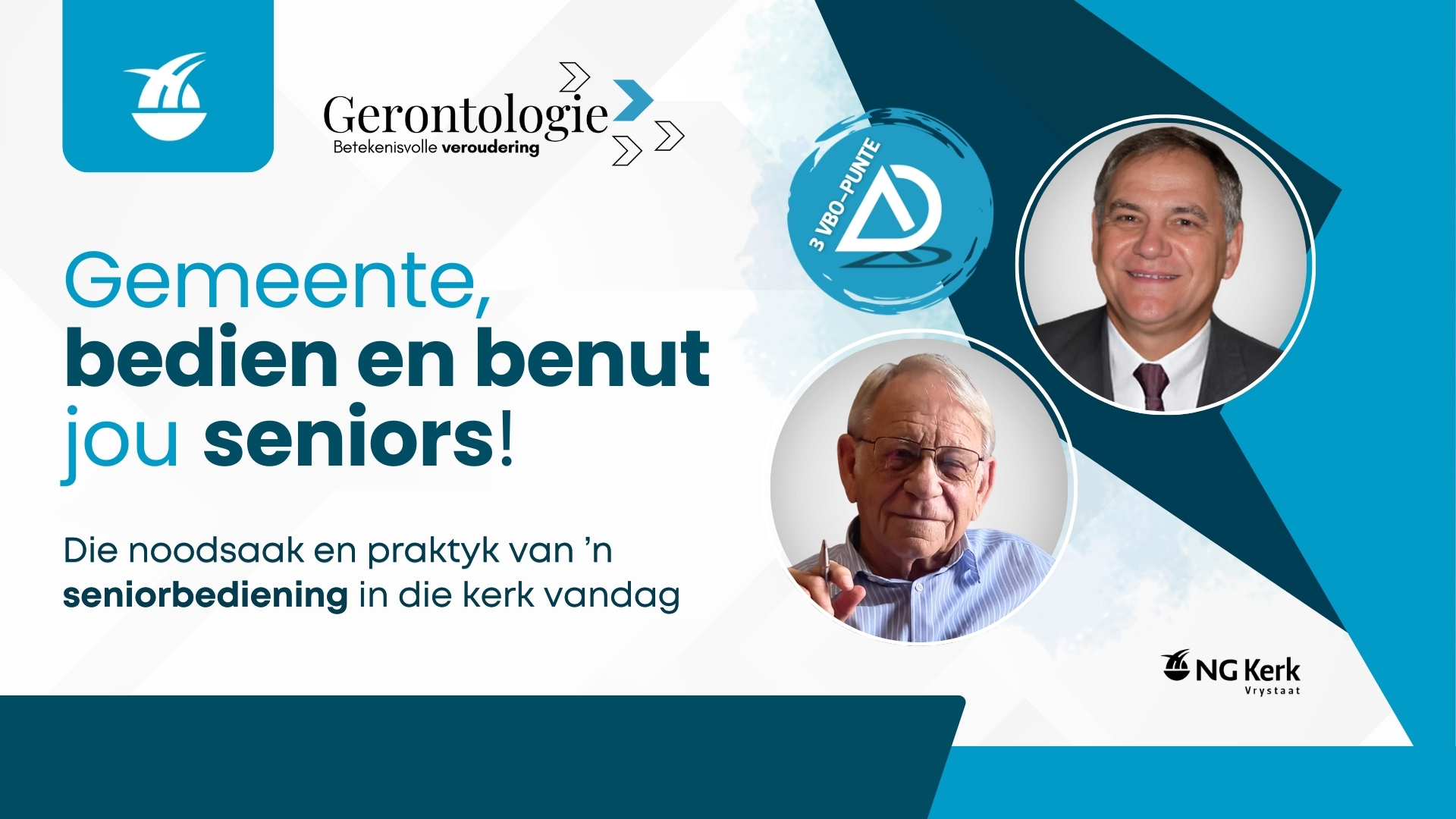 Gerontologie Gemeente, bedien en benut jou seniors - Dr Petrus Moolman
