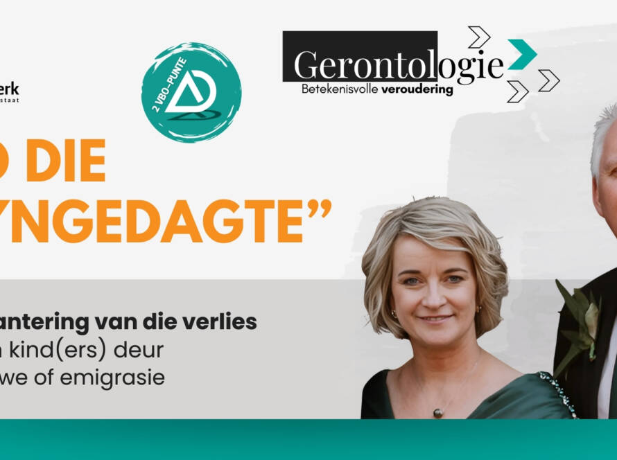 Gerontologie O die pyn gedagte