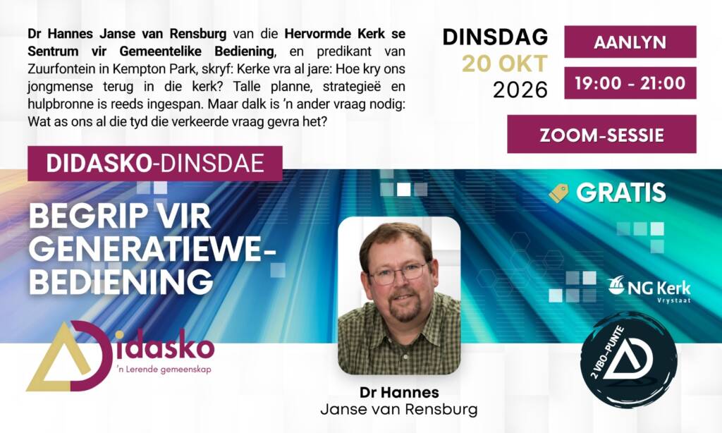 Begrip vir generatiewebediening